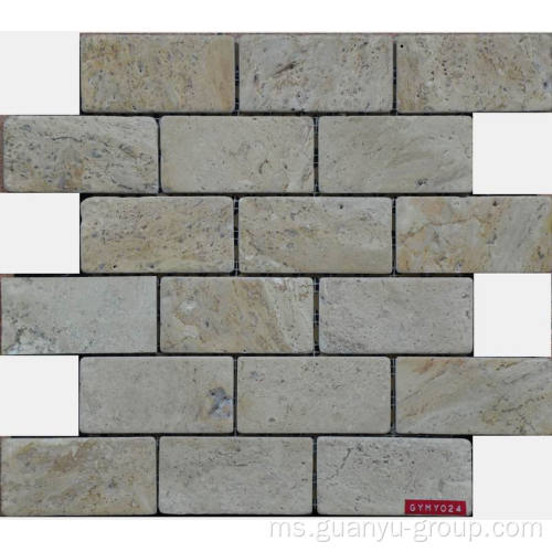 Marmer Stone Mosaic 8mm Thickness